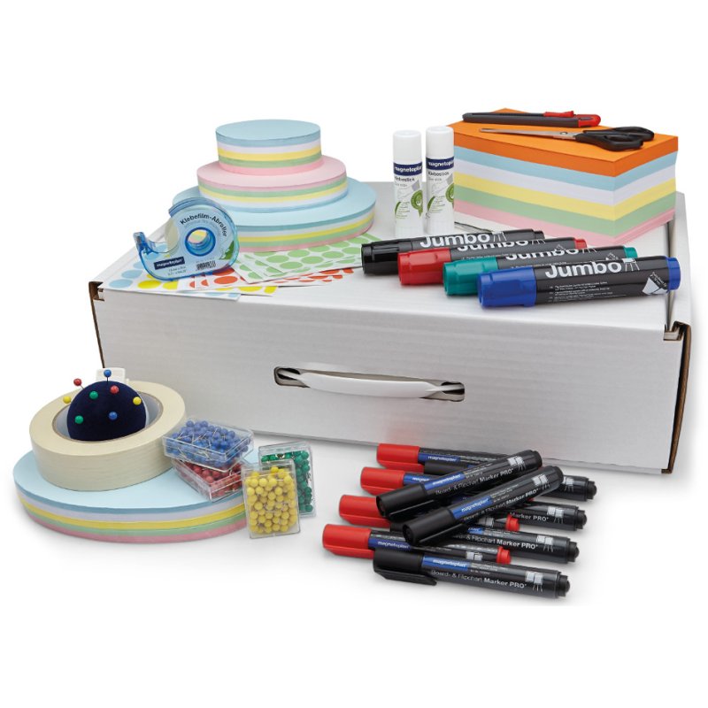 Magnetoplan trainer basisset in kartonnen koffer met 2800 onderdelen