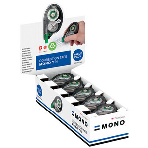 Tombow correctieroller MONO CT-YT4, 4,2 mm x 10 m, display