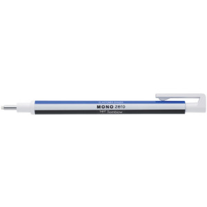 Tombow gum potlood MONO zero, ronde punt, wit