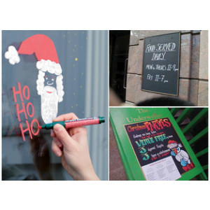 Pentel Deco-Marker uitwisbaar wit met wigpunt