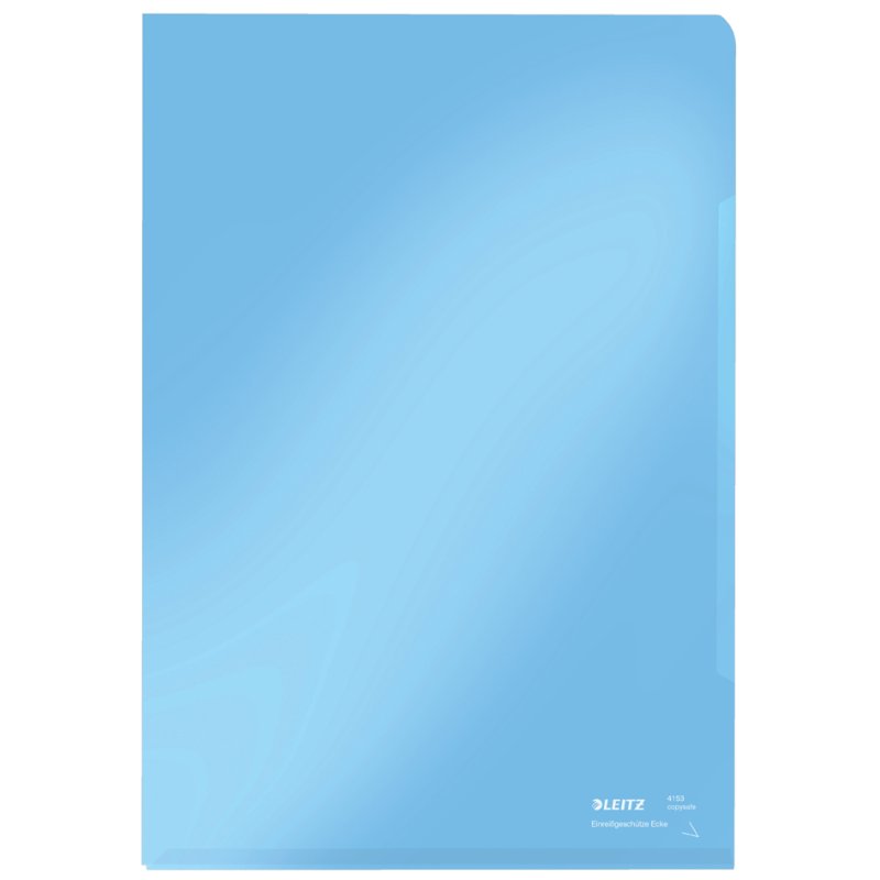 LEITZ Sichthüllen Super Premium A4 PVC rood 0,15mm