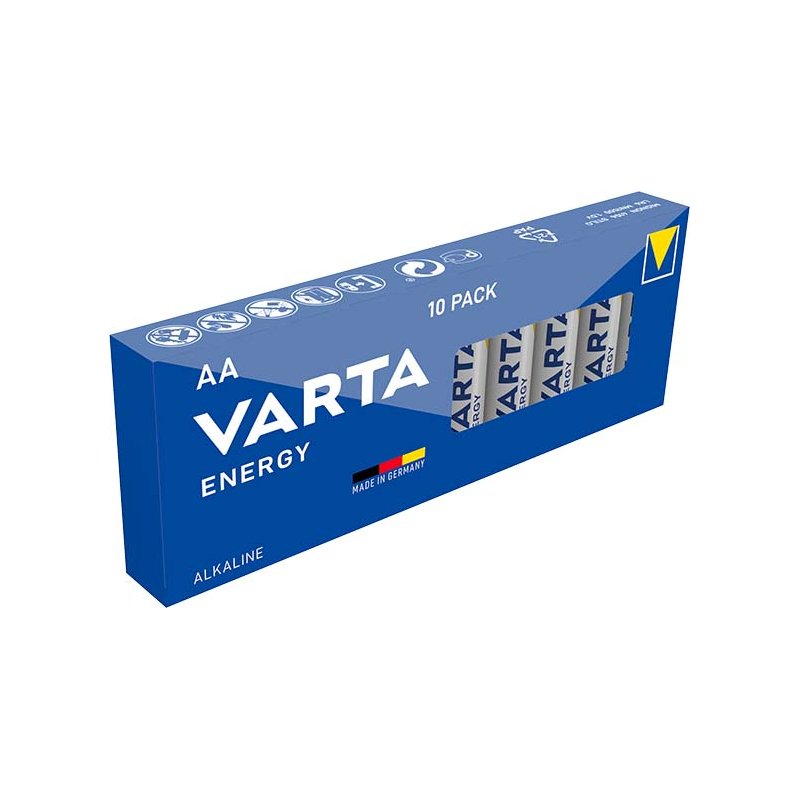 VARTA Alkaline batterijen Energy AA/LR6, 10 stuks