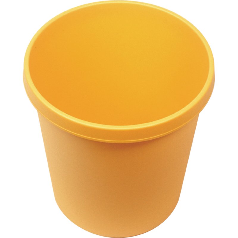 Helit prullenbak 30 liter lichtgrijs