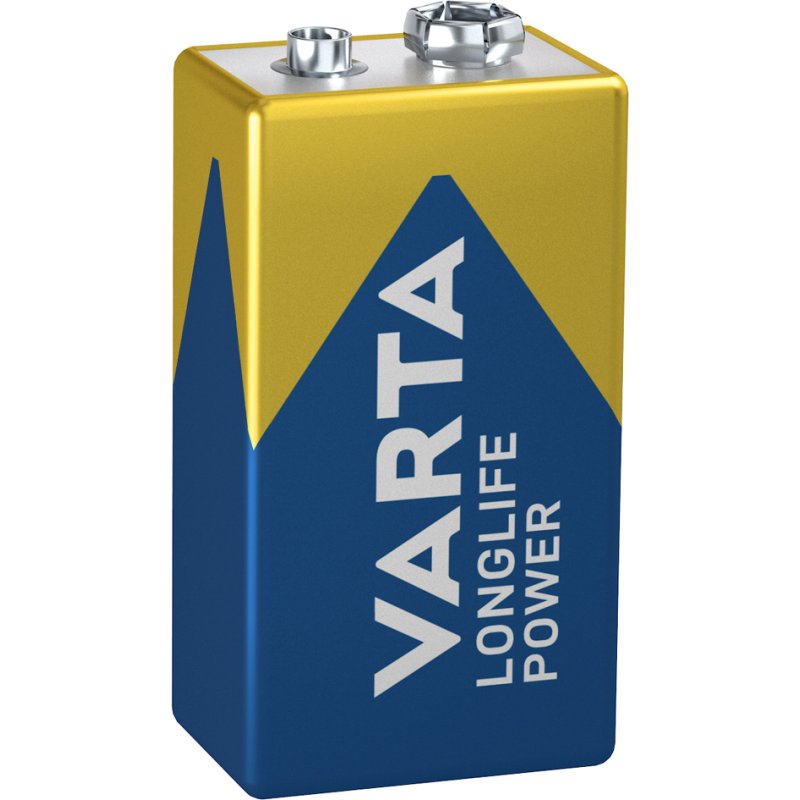 VARTA alkaline 9V batterij Longlife Power E-Block 6LR61