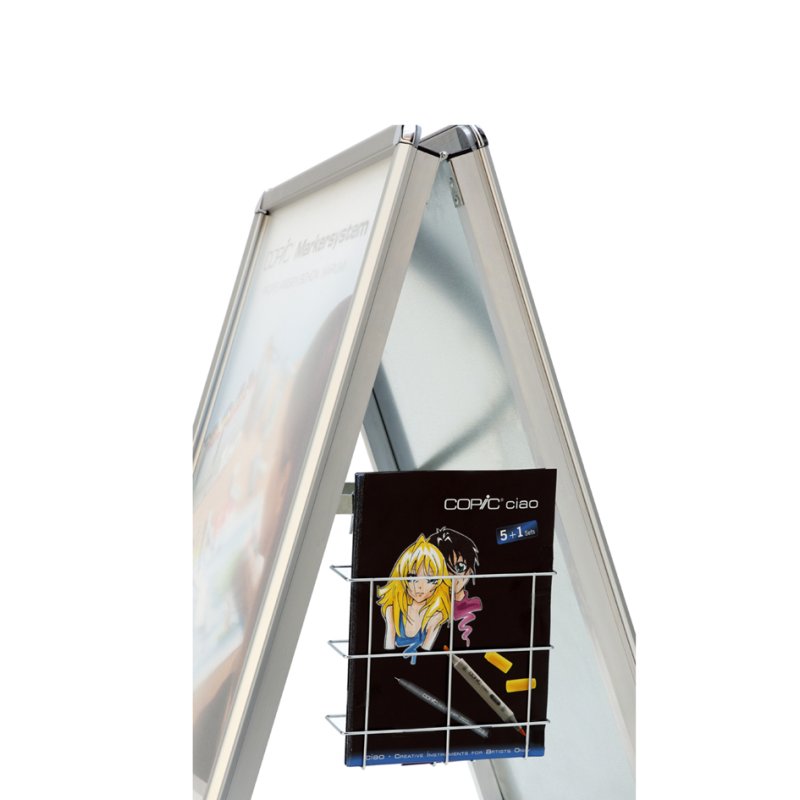 Magnetoplan draad hangmand voor folders, A4 formaat