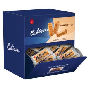 Bahlsen Waffeletten knapperige wafelkoekjes display