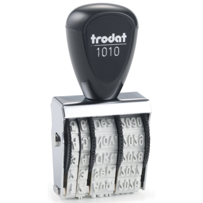 Datumstempel met 4 x 26 mm afdruk