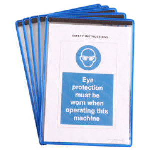 Djois door Tarifold magnetisch presentatiebord, A4-formaat, zwart