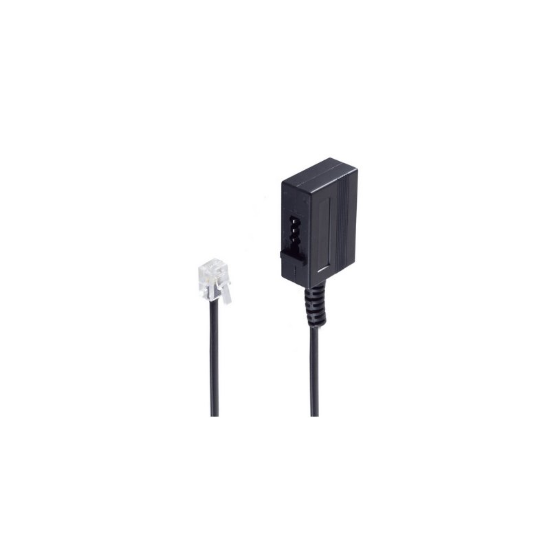 shiverpeaks telefoonadapterkabel BASIC-S, RJ11 naar TAE-N, 0,2 m