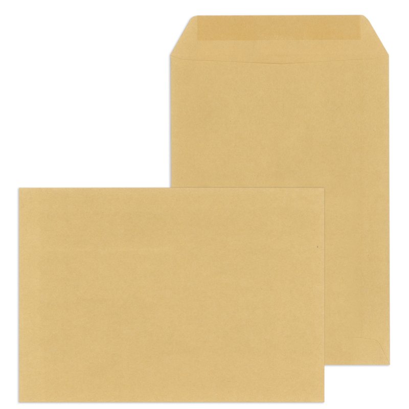 MAILmedia verzendtassen E5 natronkraft, zonder venster, 90 g/m²