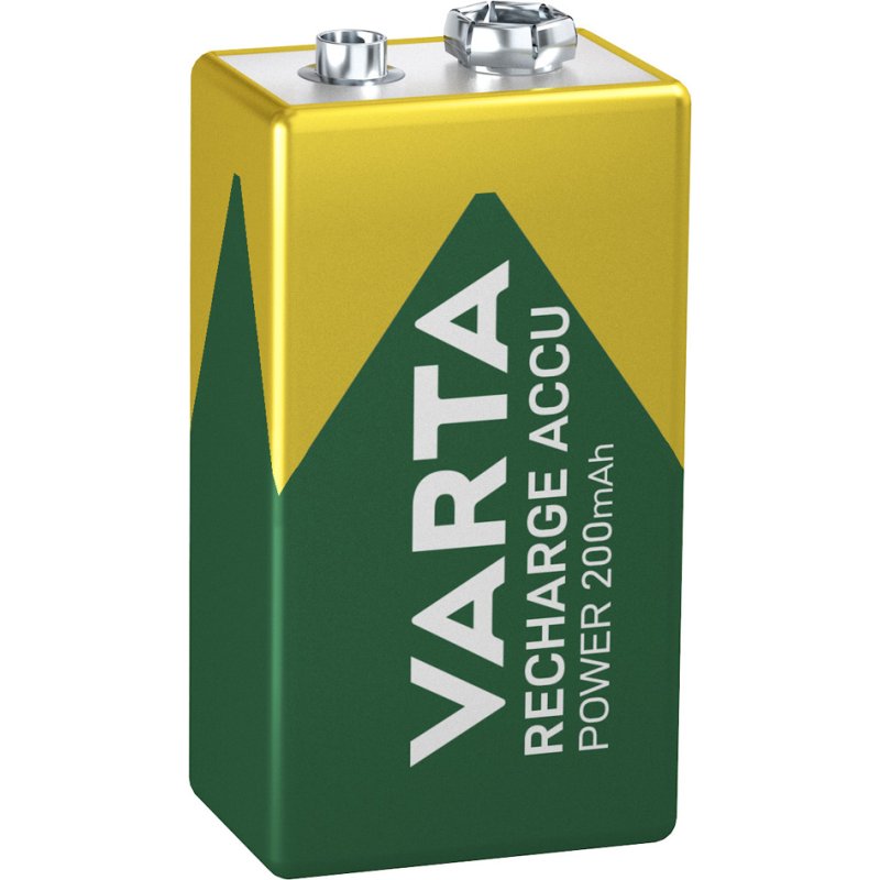 VARTA oplaadbare batterij 9V blok NiMH 200 mAh