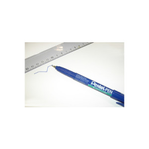 Pentel permanent marker GREEN-LABEL NMF50, zwart