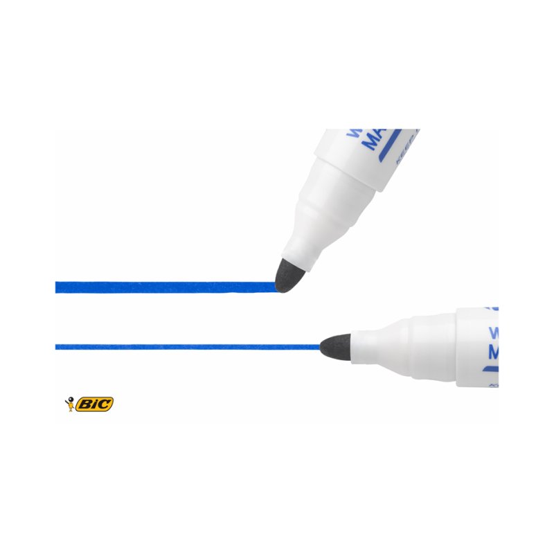 BIC Whiteboard Markers Velleda 1701 ECOlutions, 4 stuks