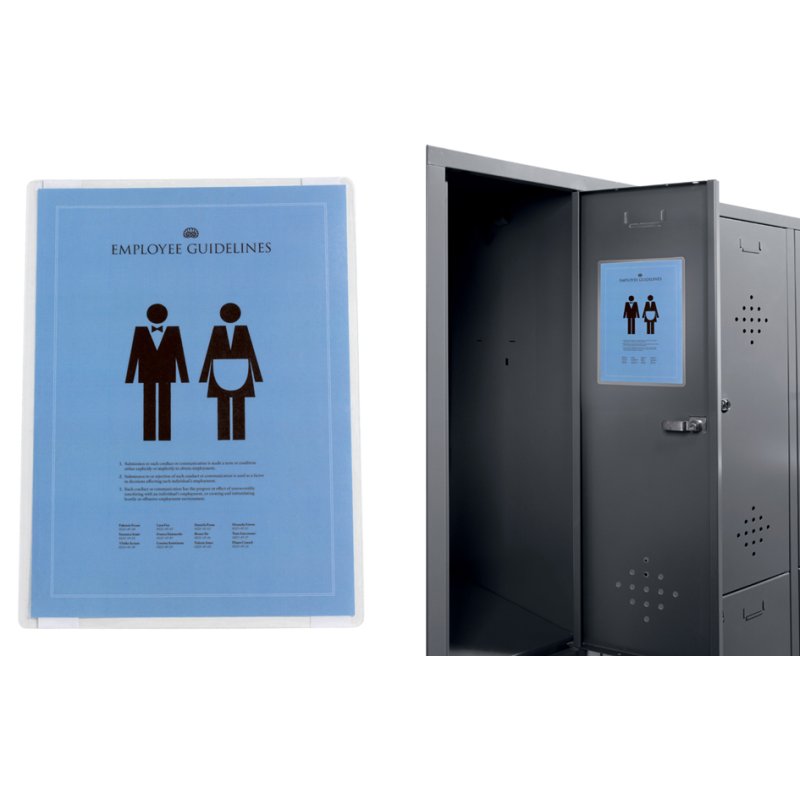 DURABLE zelfklevende lamineerfolie A4 transparant zonder apparaat