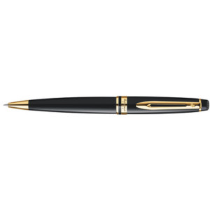 Waterman Expert balpen, mat zwart met palladium details