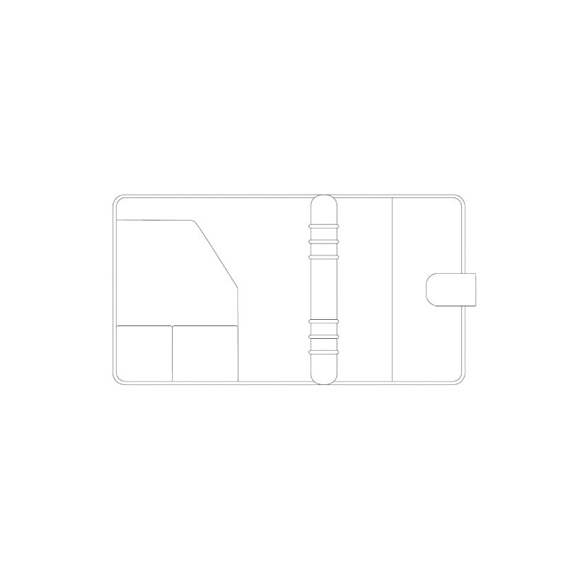 Agendaplanner 'Standaard A5 Strak'