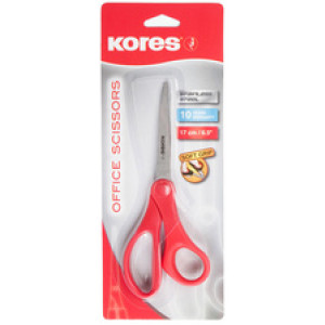Kores universele schaar met softgrip handgreep, 21 cm