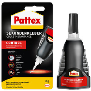 Pattex secondelijm Control 3g fles