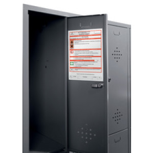 DURABLE magnetische documenthouder A4 transparant