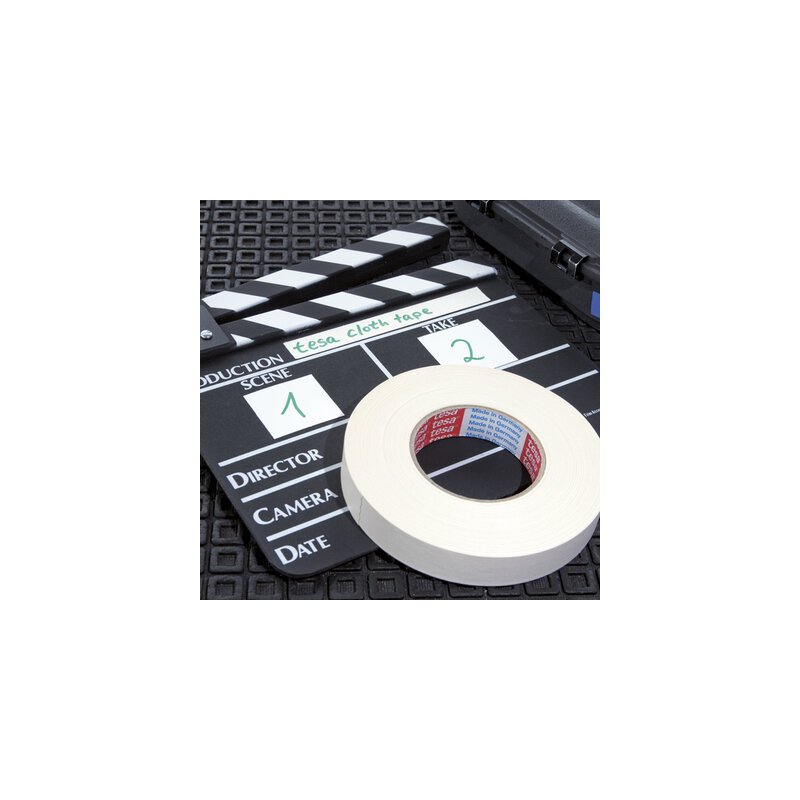 tesa Gewebeband 4651 Premium, 19 mm x 25 m, geel