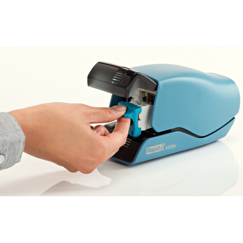 Rapid Supreme 5025e elektrische nietmachine wit/grijs