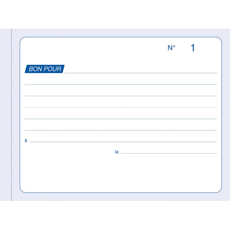 ELVE Handverdeler 'Duplicaat', 105 x 140 mm, zelfcopiërend.