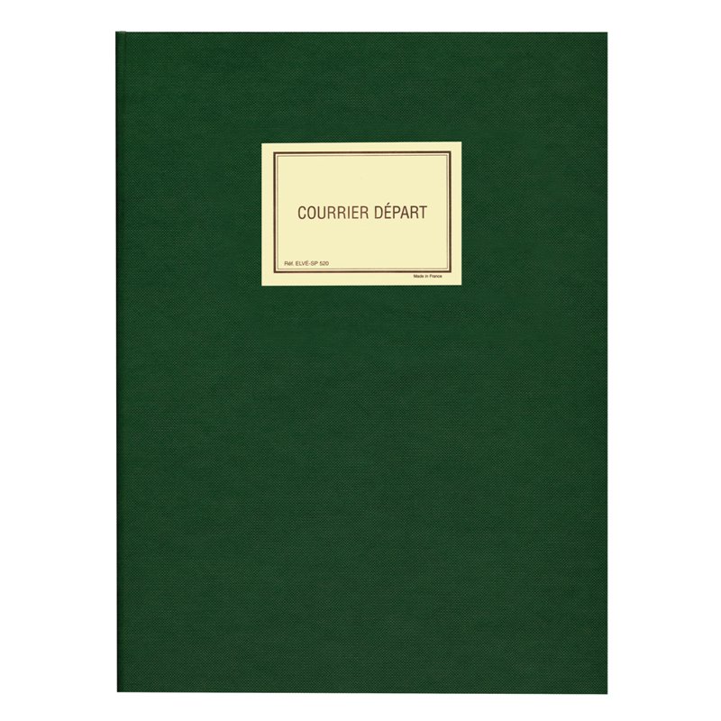 Binnenkomende postregistratie, 150 pagina's, 320 x 250 mm.