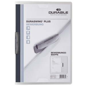 DURABLE sollicitatiemap DURASWING PLUS, A4, transparant