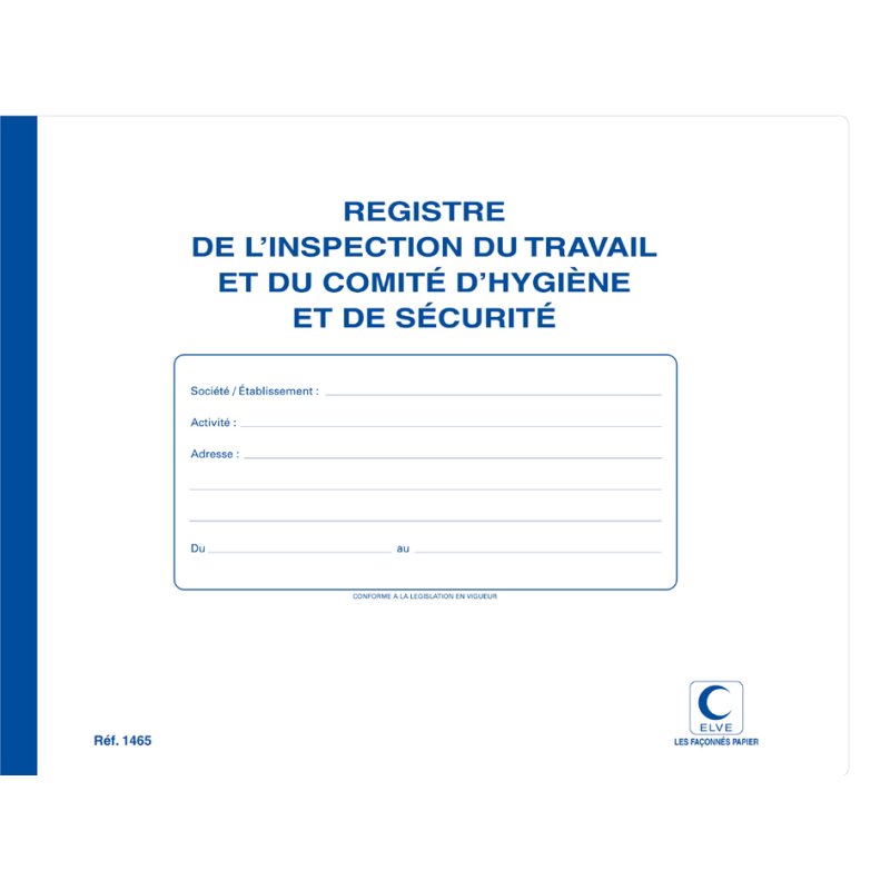 Register arbeidsinspectie en veiligheidscomité