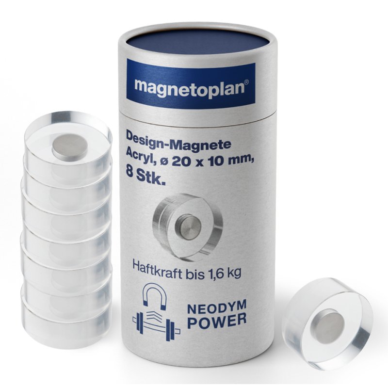 Magnetoplan neodymium magneten design, diameter 30 mm