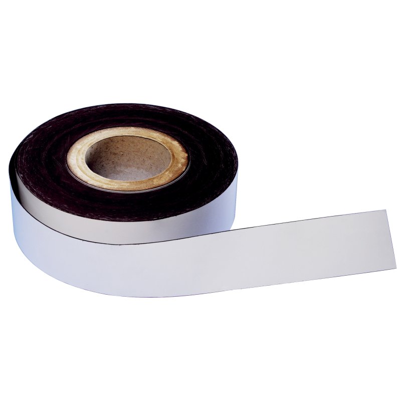 Magnetoplan magnetische tape wit 20 mm x 30 m PVC