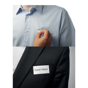 DURABLE - Zelfklevende naambadges - 40 x 75 mm