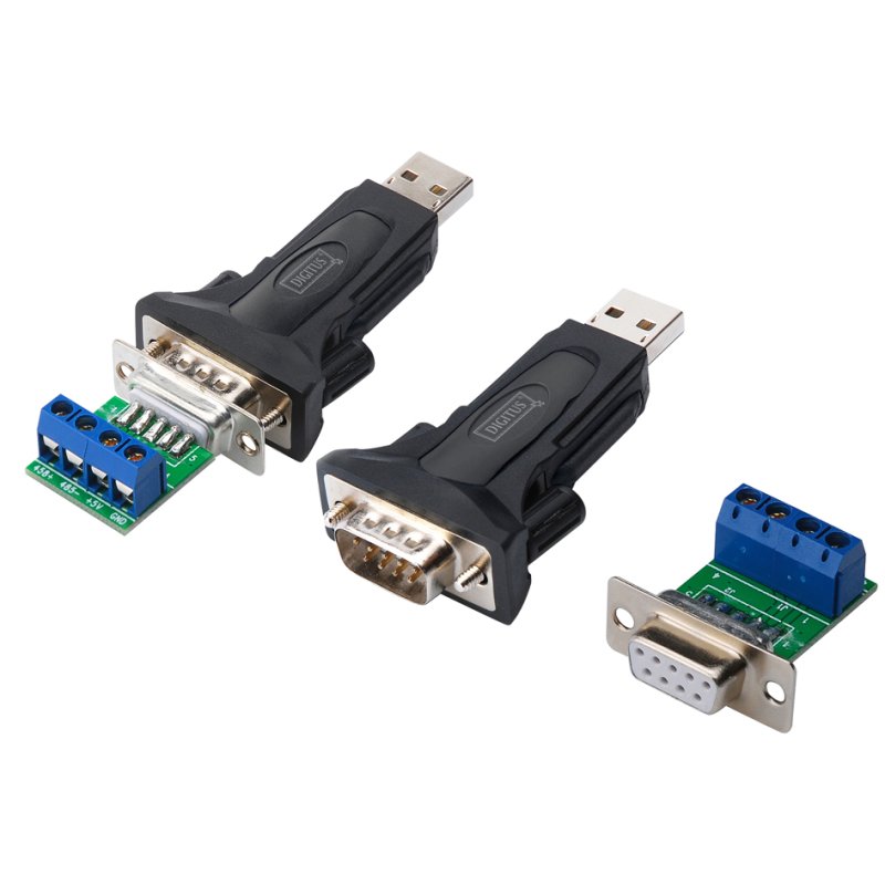 USB 2.0 naar RS485 adapter, 3 Mbps.
