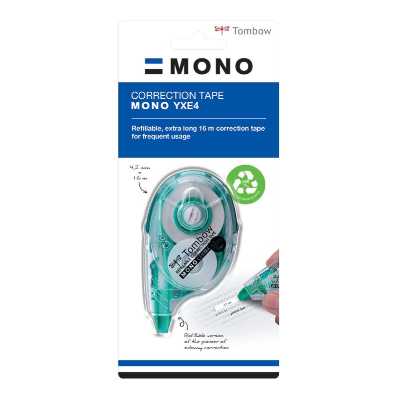 Tombow navulcassette voor correctieroller MONO YXE