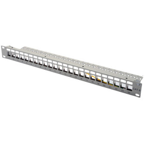 DIGITUS 19 inch modulair patch panel voor keystone modules