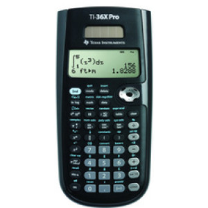 TEXAS INSTRUMENTS wetenschappelijke rekenmachine TI-36X Pro, 4-regelig display, zonne-energie/batterij