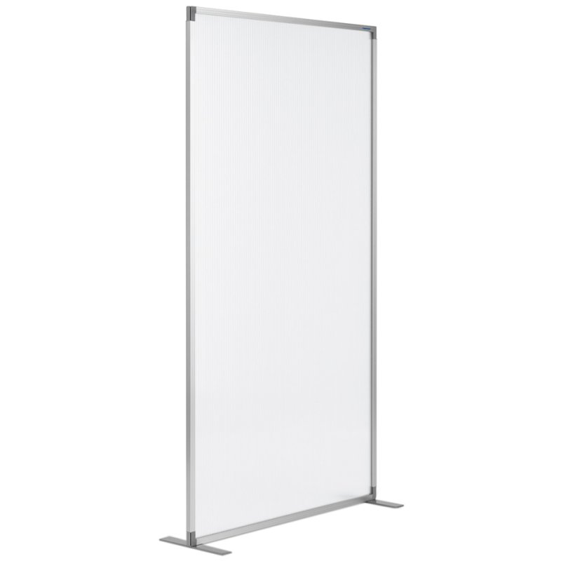 magnetoplan kamerscheidingswand Acryl, halftransparant, 1000 x 500 x 1800 mm