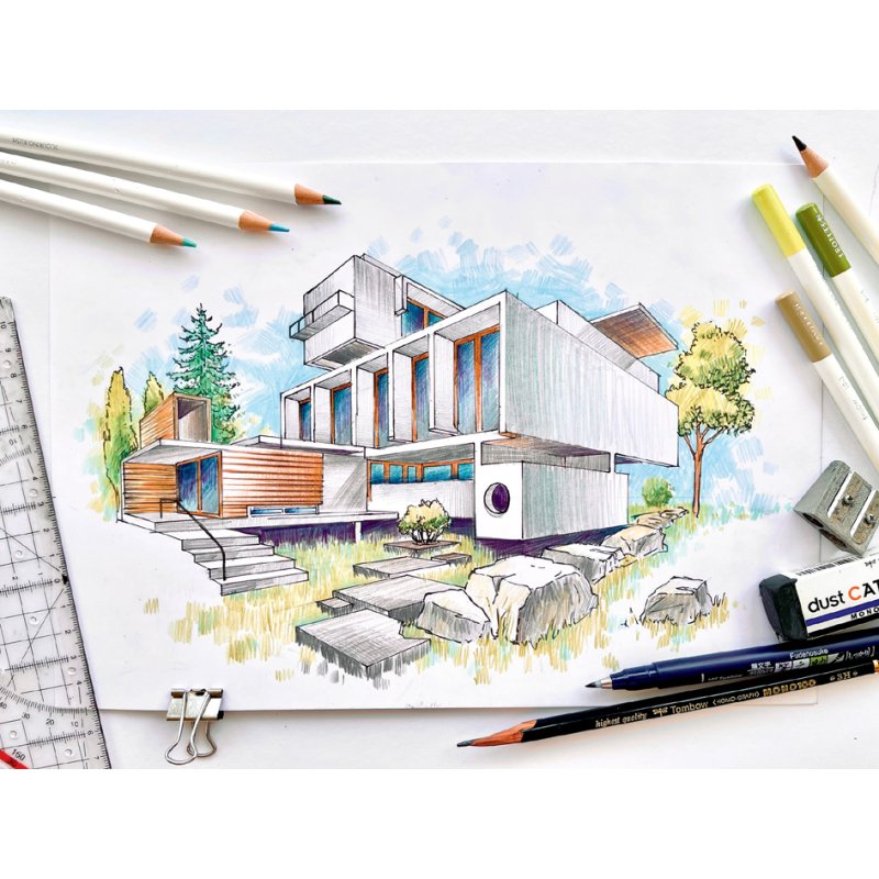 Tombow kleurpotloden IROJITEN Woodlands set 30 stuks