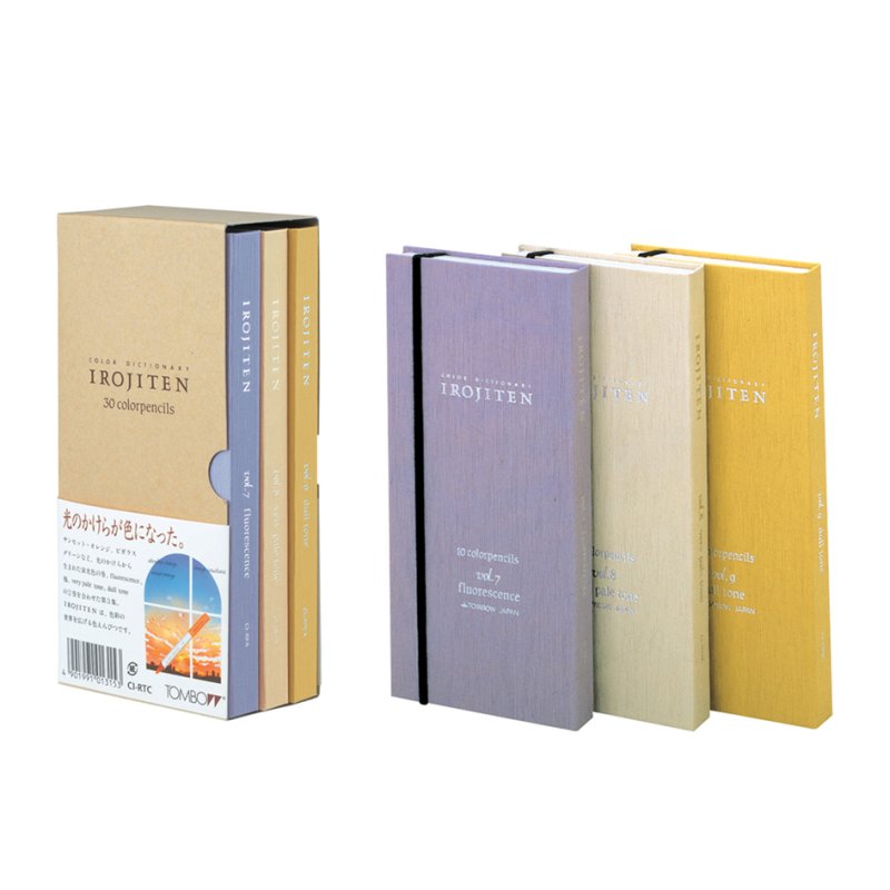 Tombow kleurpotloden IROJITEN Seascape set van 30 stuks
