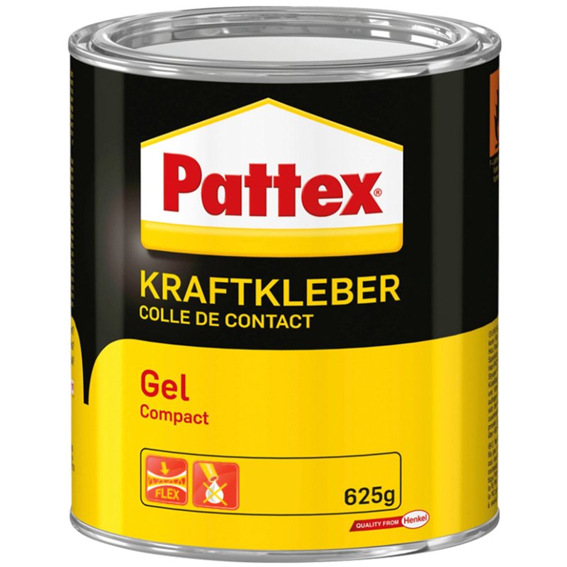 Pattex Krachtlijm Gel Compact, oplosmiddelhoudend, 50 g tube