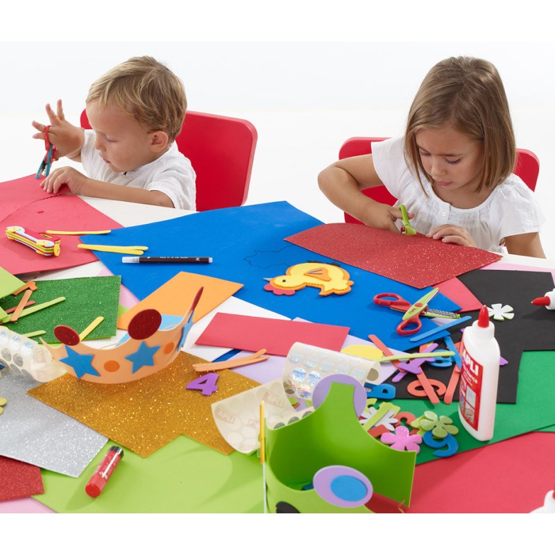 APLI Kids vilt EVA-schuim, 21 x 30 cm, 10 vellen