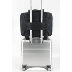 Zakelijke notebooktas 'XRAY', nylon, zwart