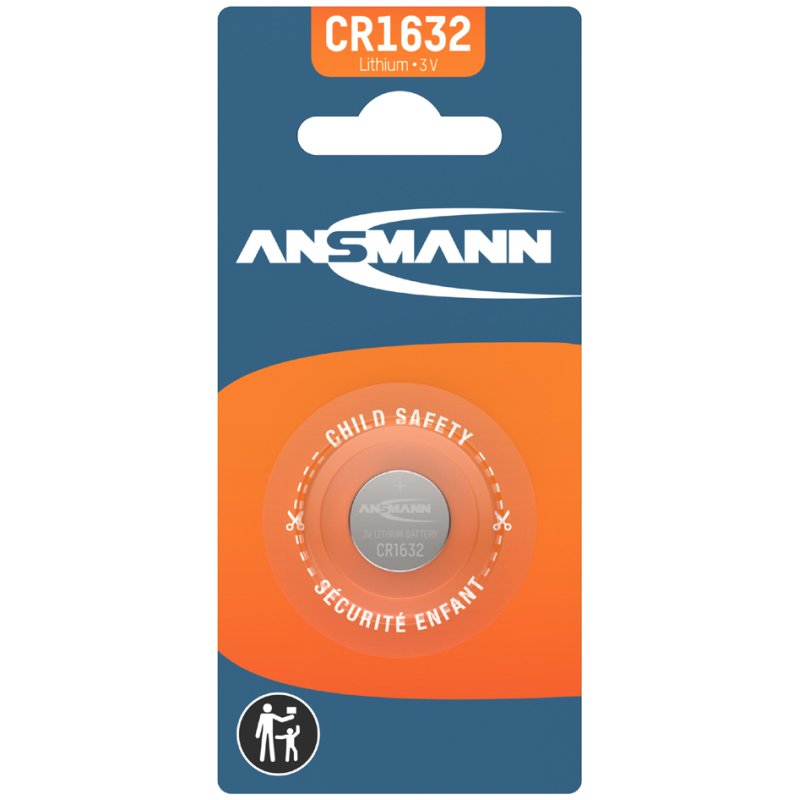 ANSMANN lithium knoopcel CR1216, 3 volt, 1 stuk