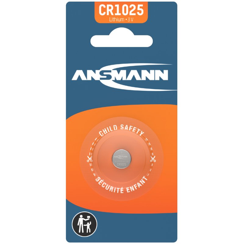ANSMANN lithium knoopcel CR1216, 3 volt, 1 stuk