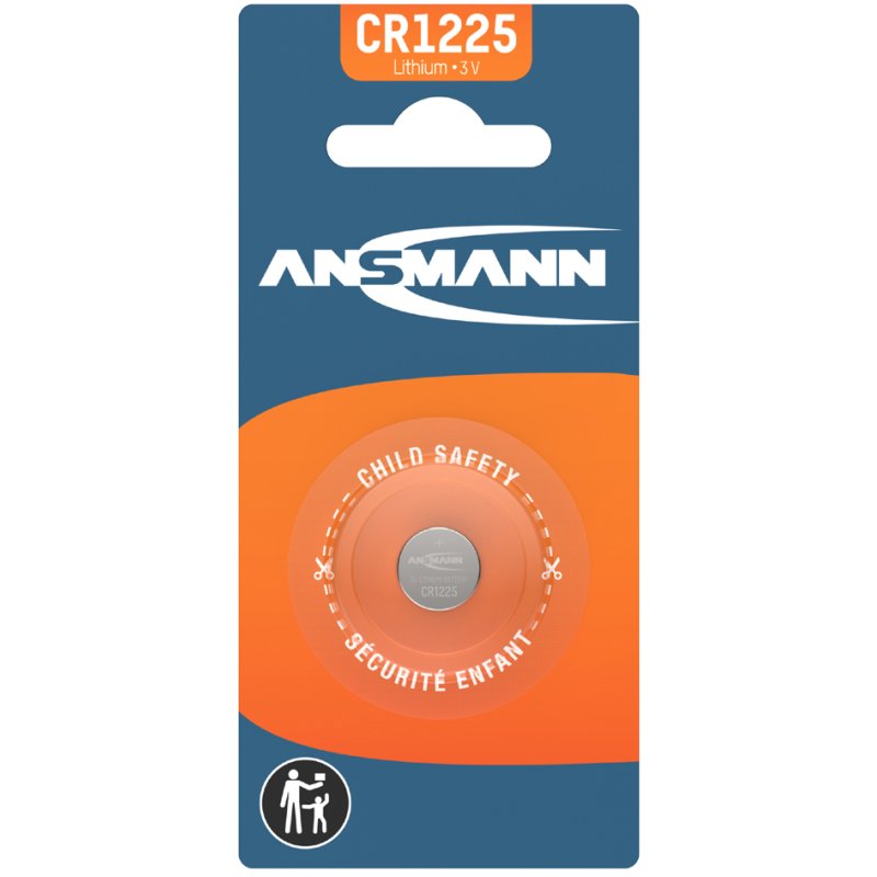 ANSMANN lithium knoopcel CR1216, 3 volt, 1 stuk