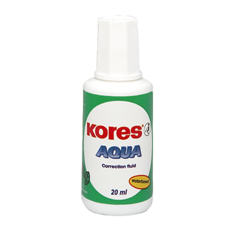 Kores Correctievloeistof AQUA, 20 ml
