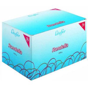 Läufer elastieken RONDELLA rood 25mm 1000g karton