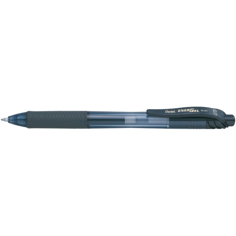 Pentel rollerpen EnerGel-X BL107, zwart, 0,35 mm, 84% gerecycled
