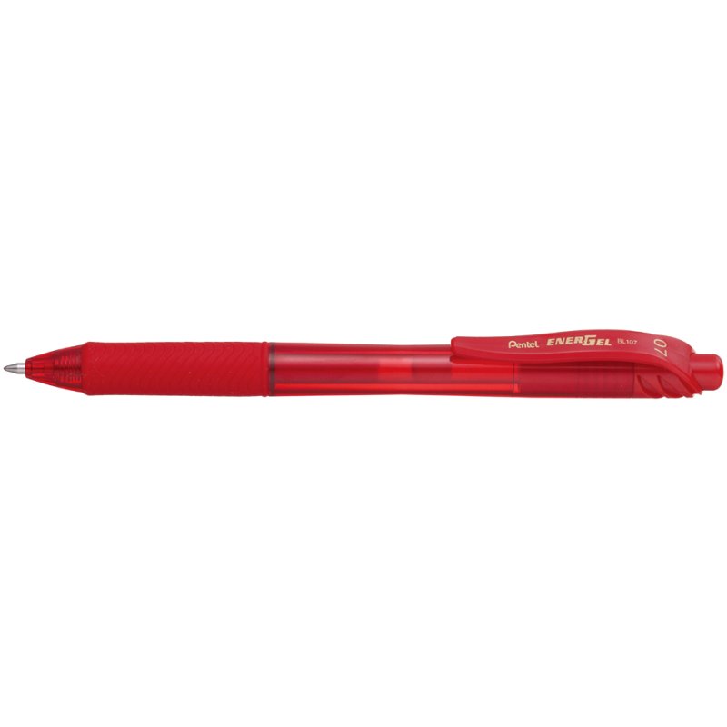 Pentel rollerpen EnerGel-X BL107, zwart, 0,35 mm, 84% gerecycled