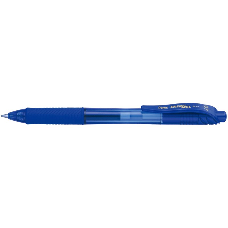 Pentel rollerpen EnerGel-X BL107, zwart, 0,35 mm, 84% gerecycled